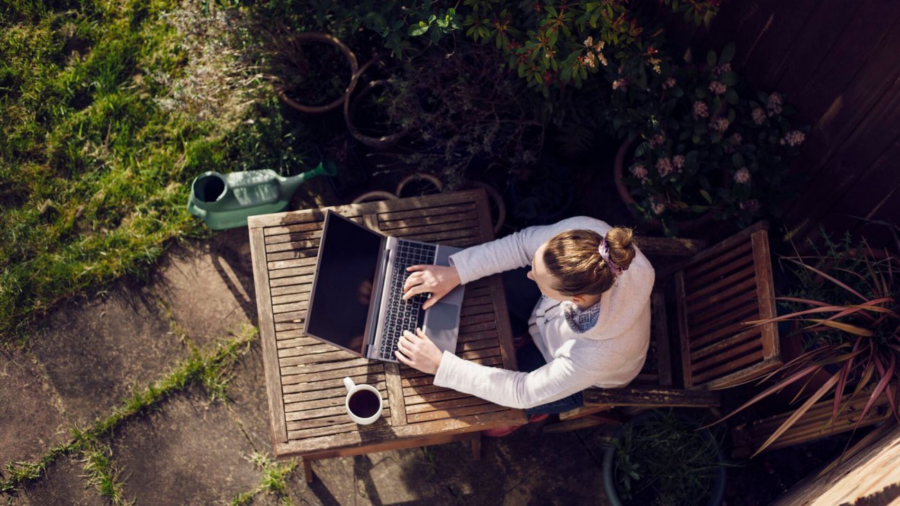 woman-working-from-home-in-her-garden